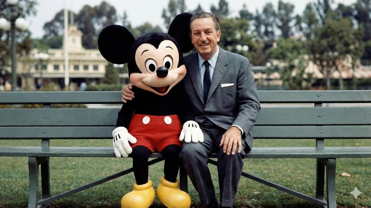 Walt Disney and Mickey