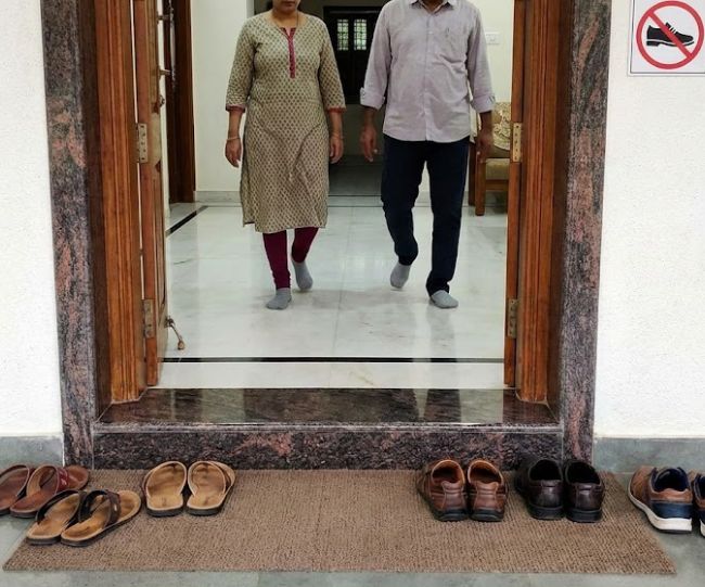 Take Off Shoes Indoors