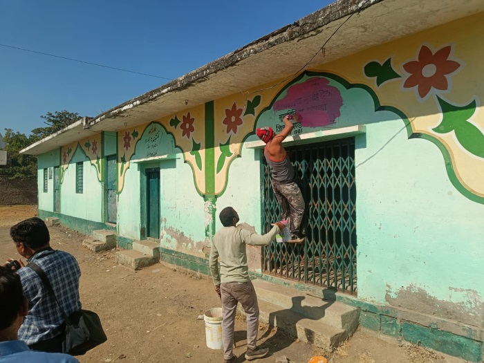 khandwa D encroachment removing 2656