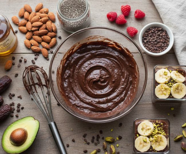 How to Make a Healthy Chocolate Dessert