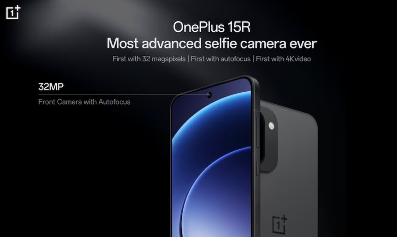 OnePlus 15 R selfie