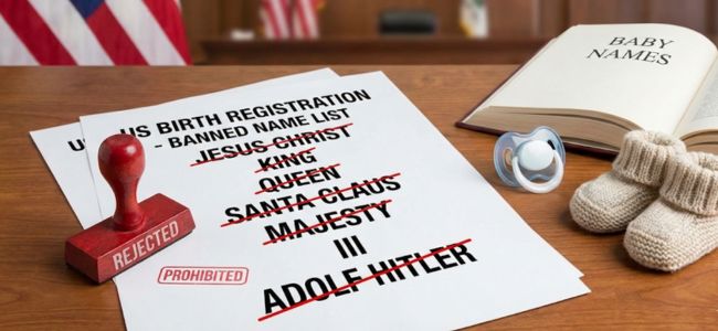 Baby names that are banned in the US