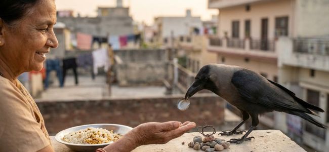 crows and humans relationship