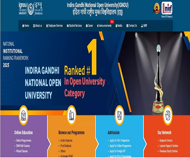 IGNOU 2026 Admission