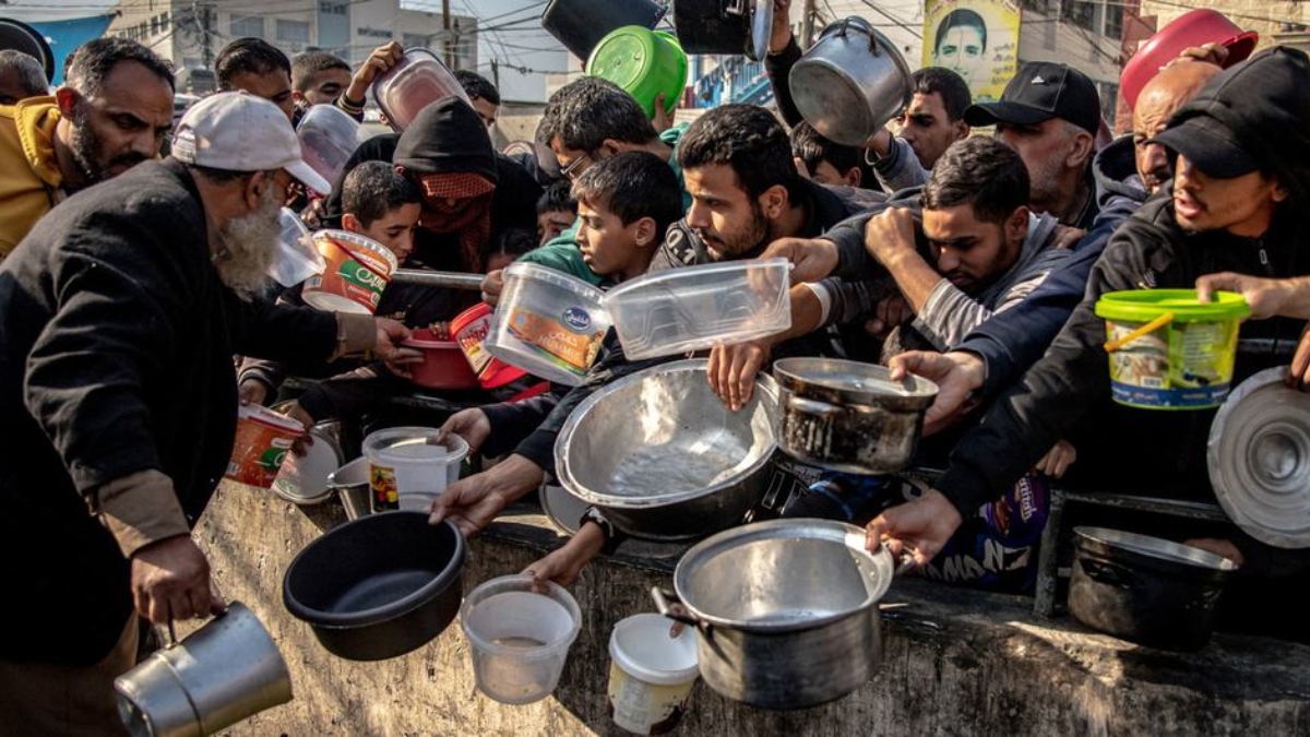 Gaza struggle for food WHO