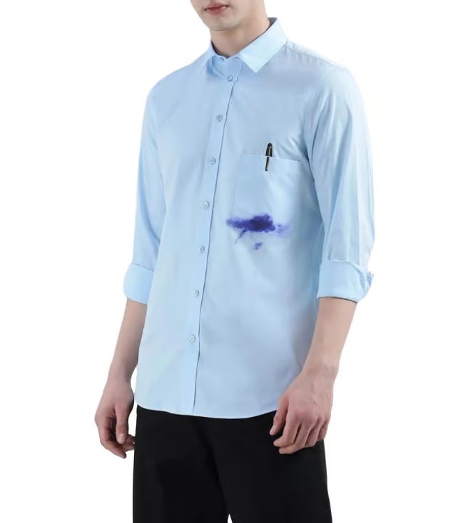 Ink stained shirt