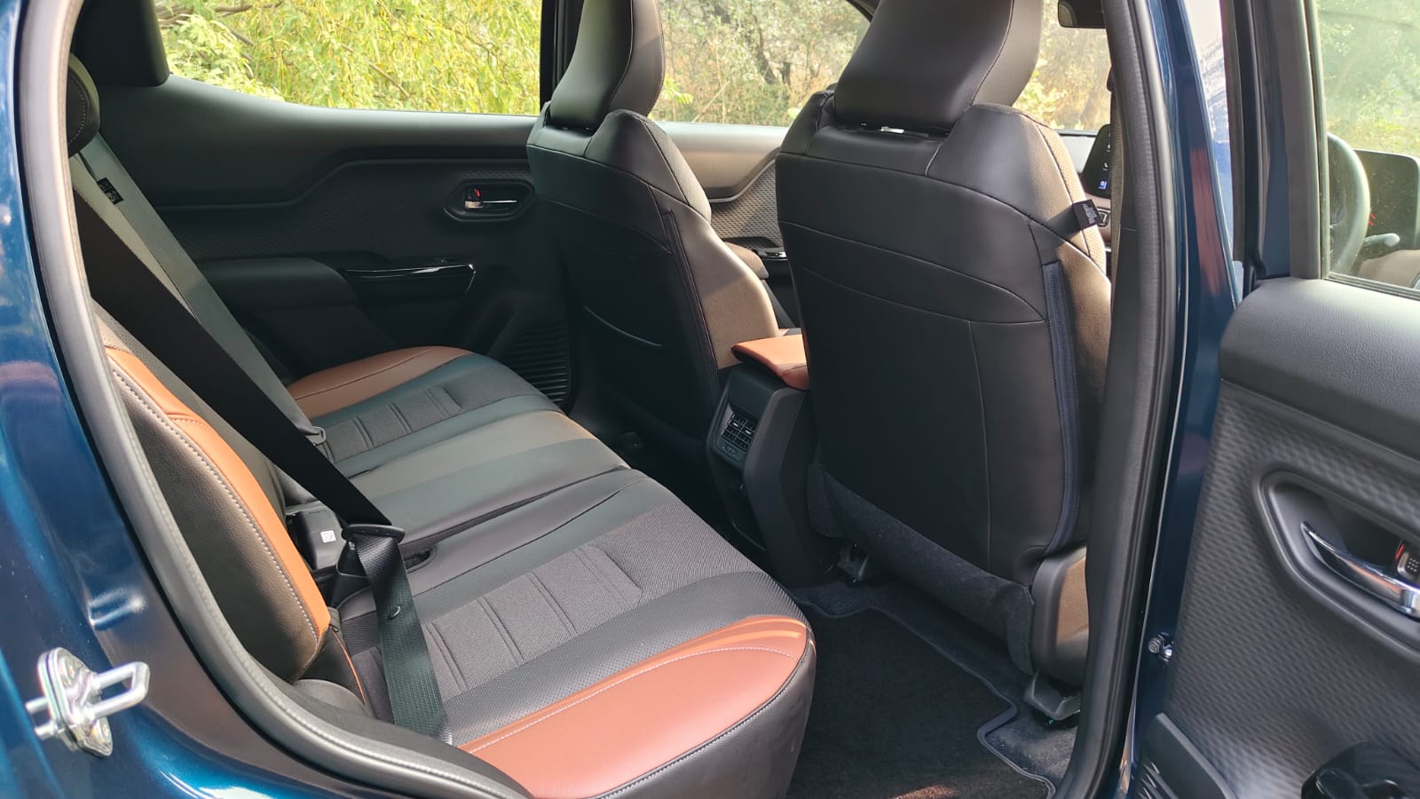 Maruti e Vitara rear Seat