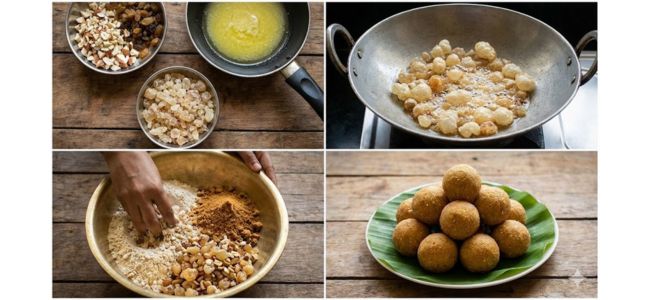 How to make Gond Ke Laddu