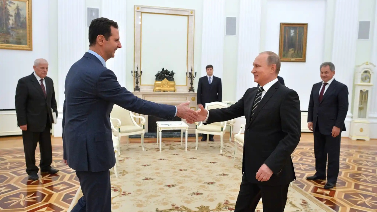 bashar al assad Putin