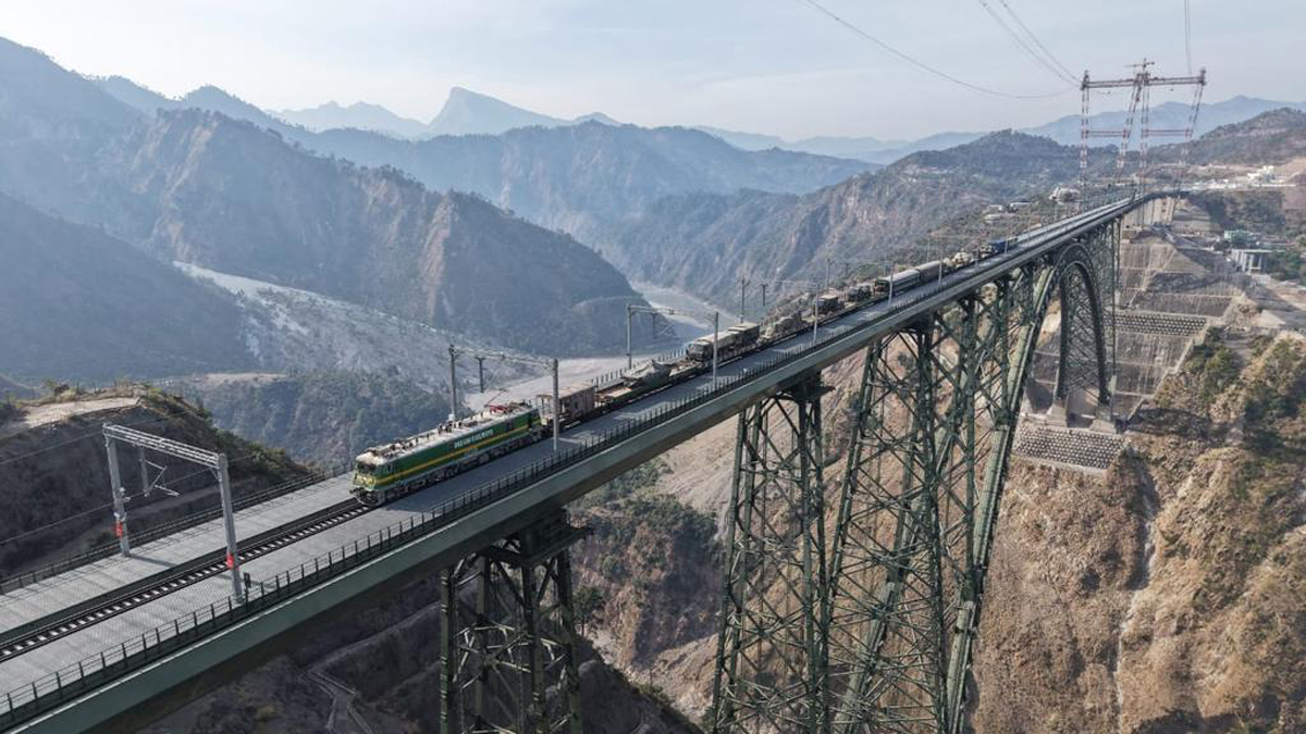 Army in Kashmir Railway route