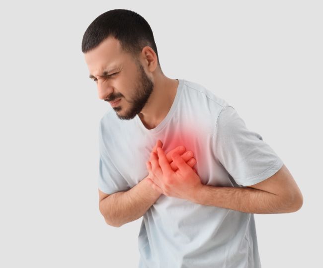 Effect on heart health from heating fires