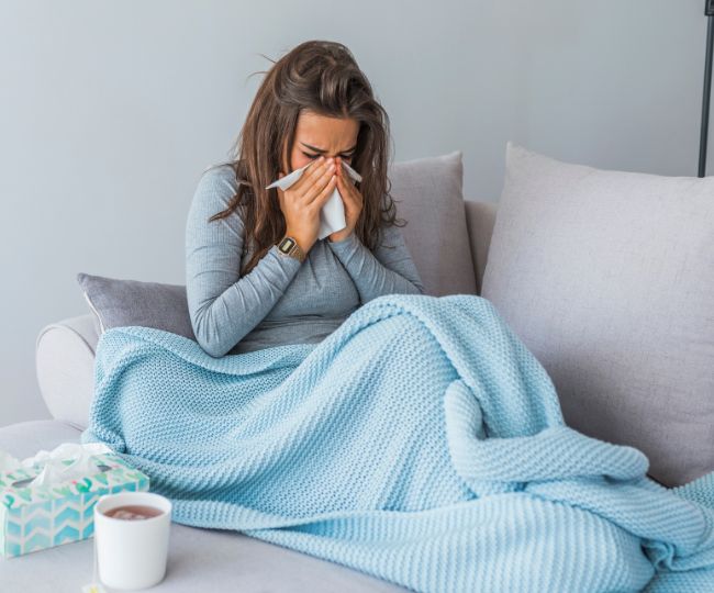 Cold, cough and throat problems from ice cream