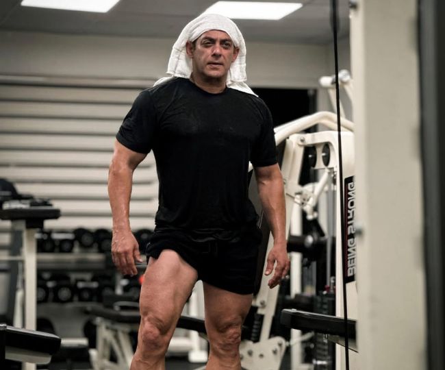 Private gym facility at Panvel Farmhouse