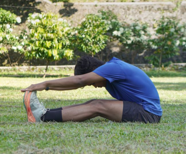 Single Hamstring Stretch Exercise