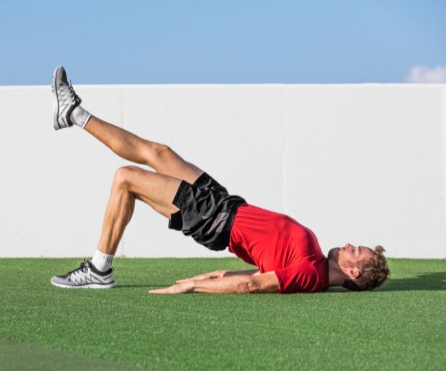 Straight-Leg Lift Exercise