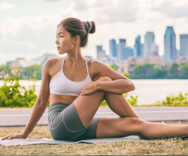 Straight-Leg Piriformis Stretch