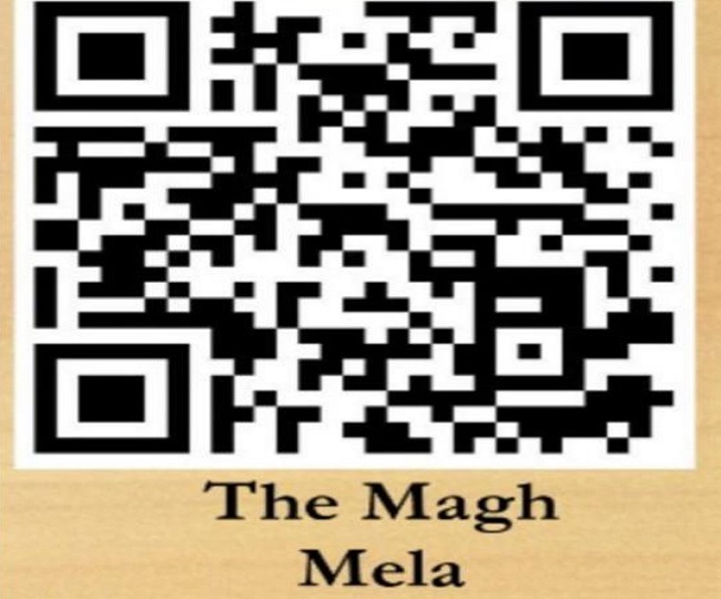 Magh Mela 2026 Railway QR Code