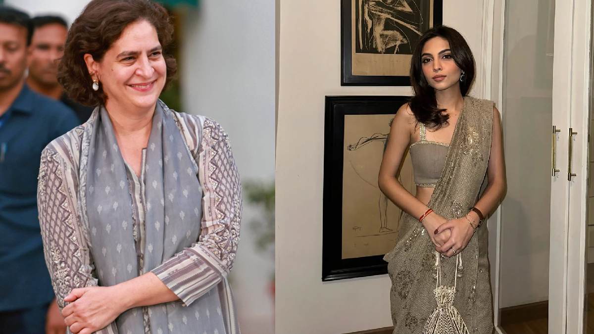 Priyanka Gandhi Aviva Baig (1)