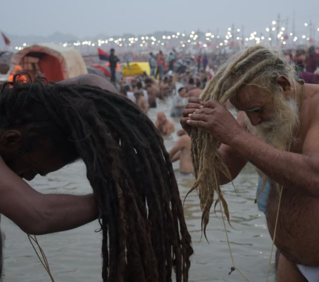 magh mela sant snan