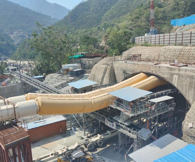 Tunnel starting point