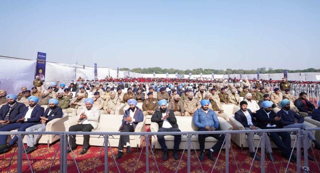 पीएपी जालंधर में सीएम भगवंत मान ने 1746 नए पुलिस जवानों को सौंपे नियुक्ति पत्र - cm mann distributes 1746 punjab police appointment letters in jalandhar