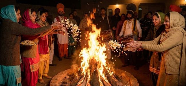 Lohri bonfire rituals