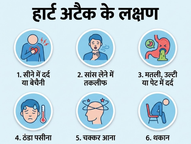 heart attack symptoms