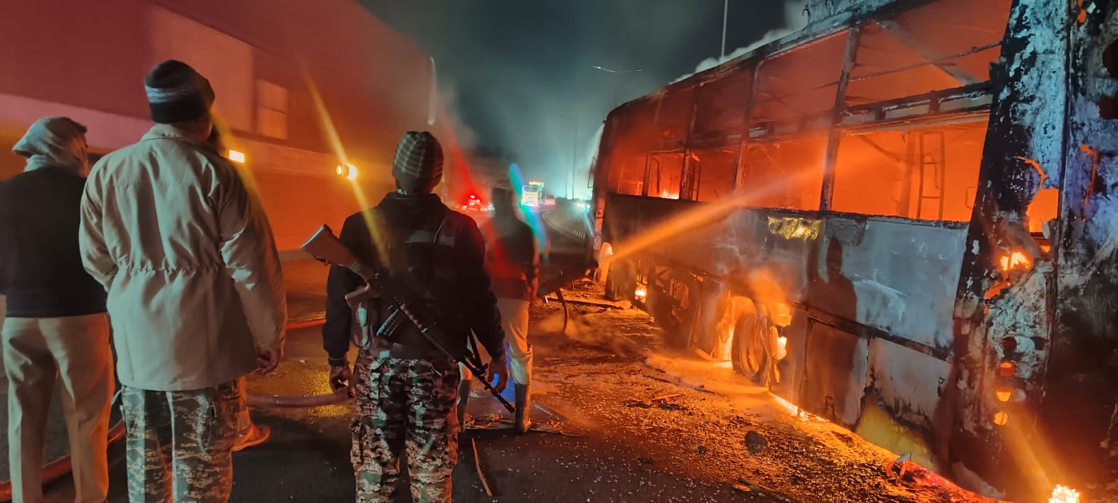 Bus Fire 1