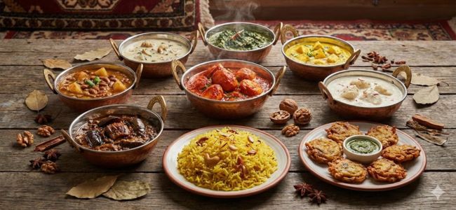 Kashmiri Vegetarian Dishes
