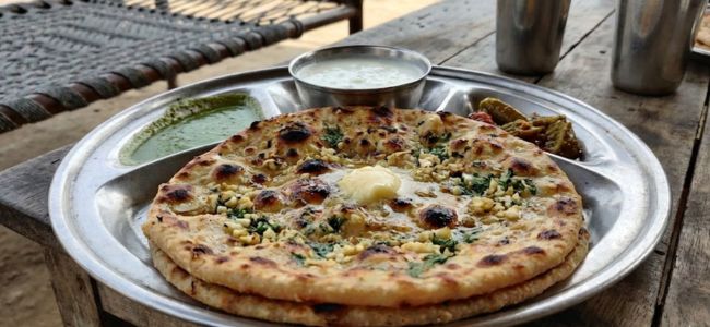 Garlic Paratha Recipe