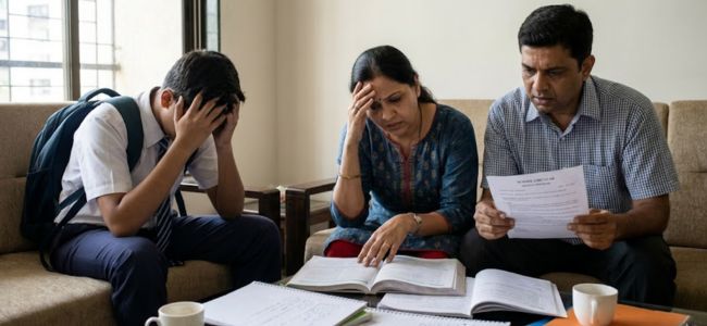 School pressure on students