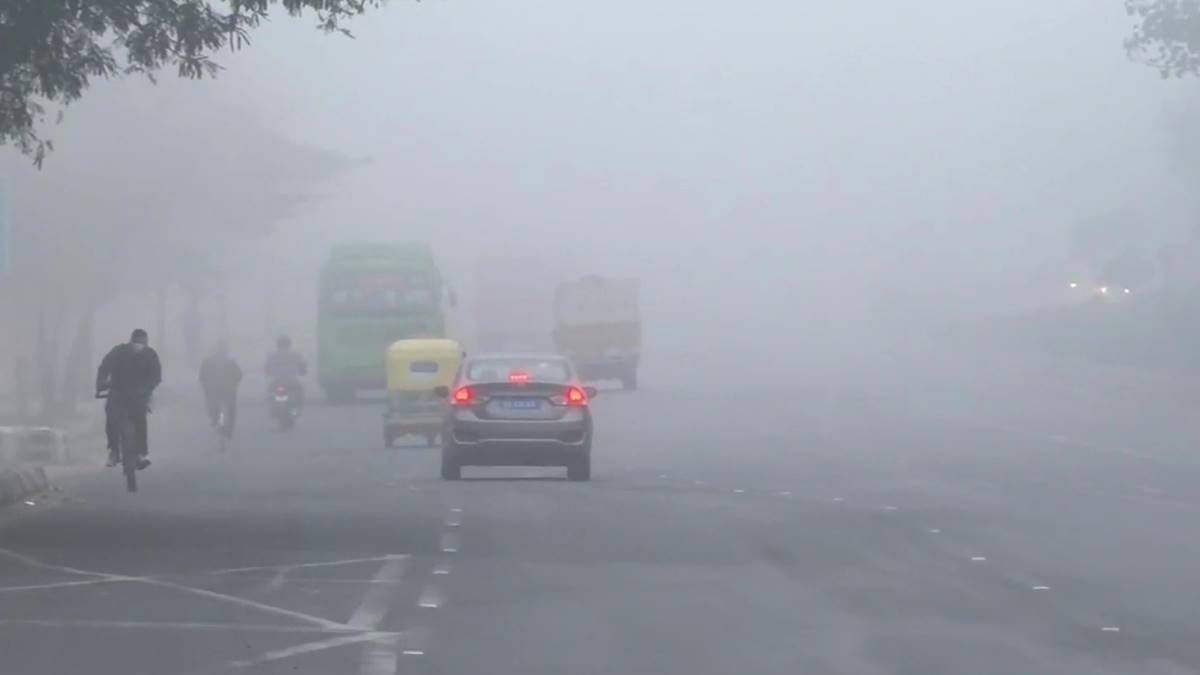 north india fog