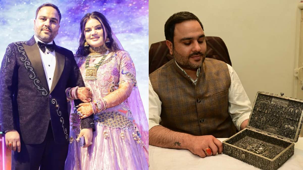 Jaipur Silver Wedding Card