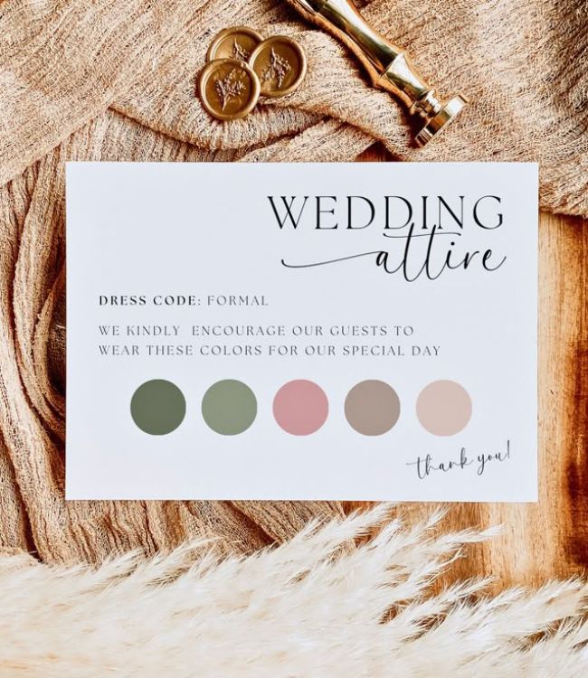 Wedding Dress Code