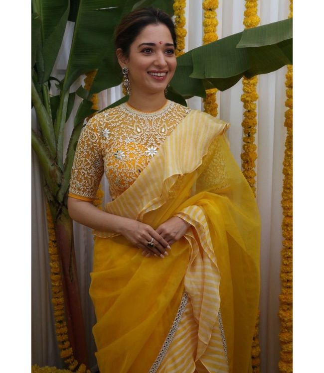 Yellow Saree (1)