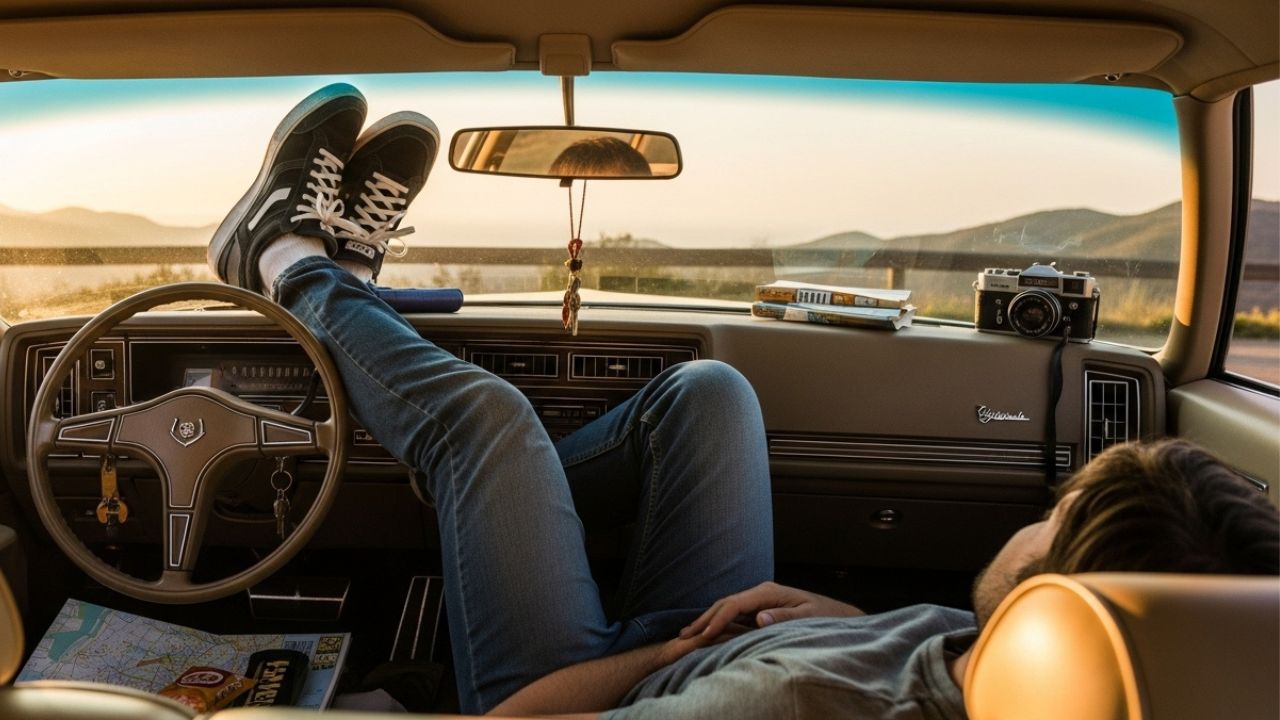 legs on dashboard 020575