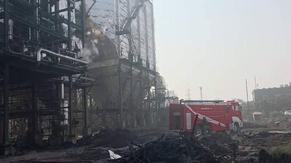 Chhattisgarh Factory Fire (1)