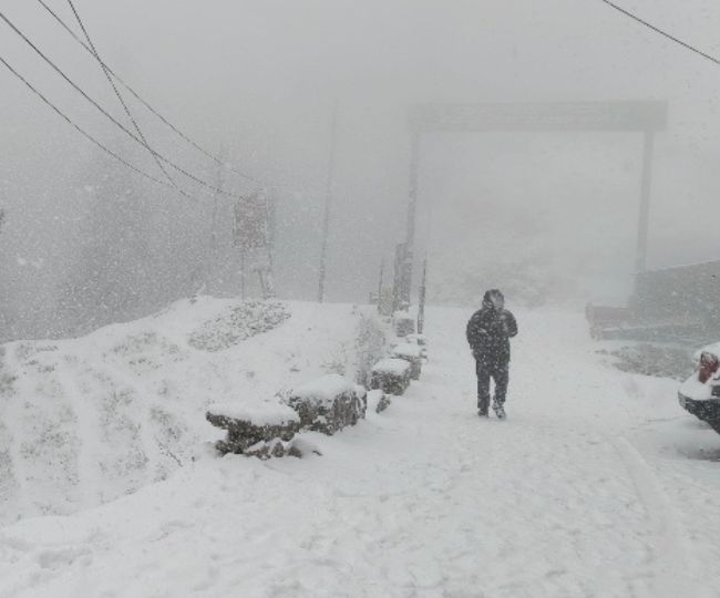 Snowfall News In Uttarakhand