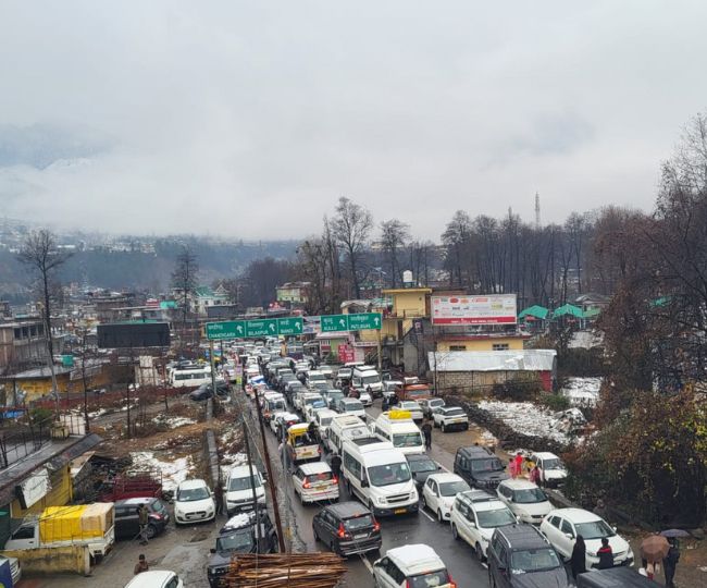 Manali Traffic jam