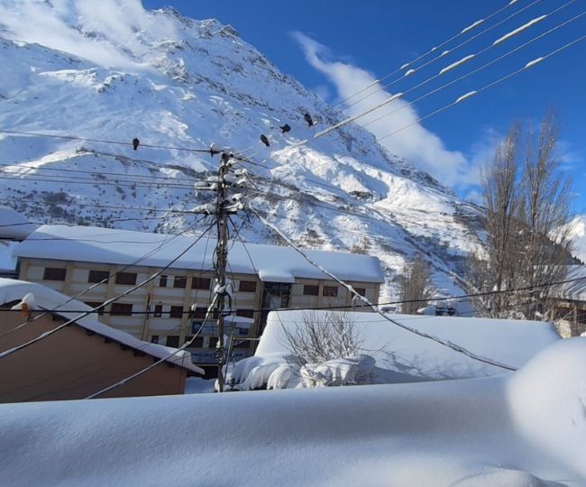 Snowfall Manali 1