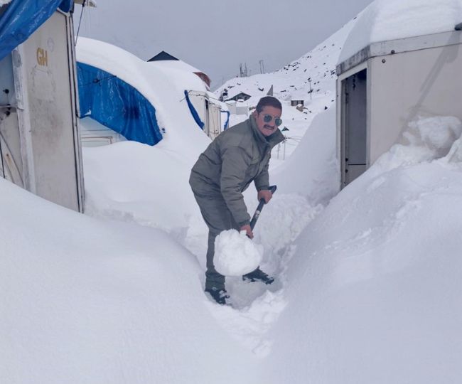 Snowfall remove