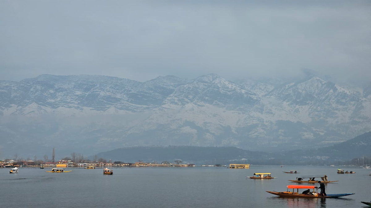 Srinagar snowfall Kashmir