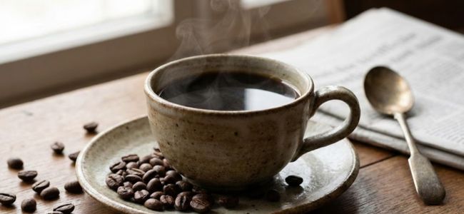 black coffee