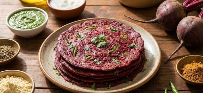 Beetroot Chilla Recipe