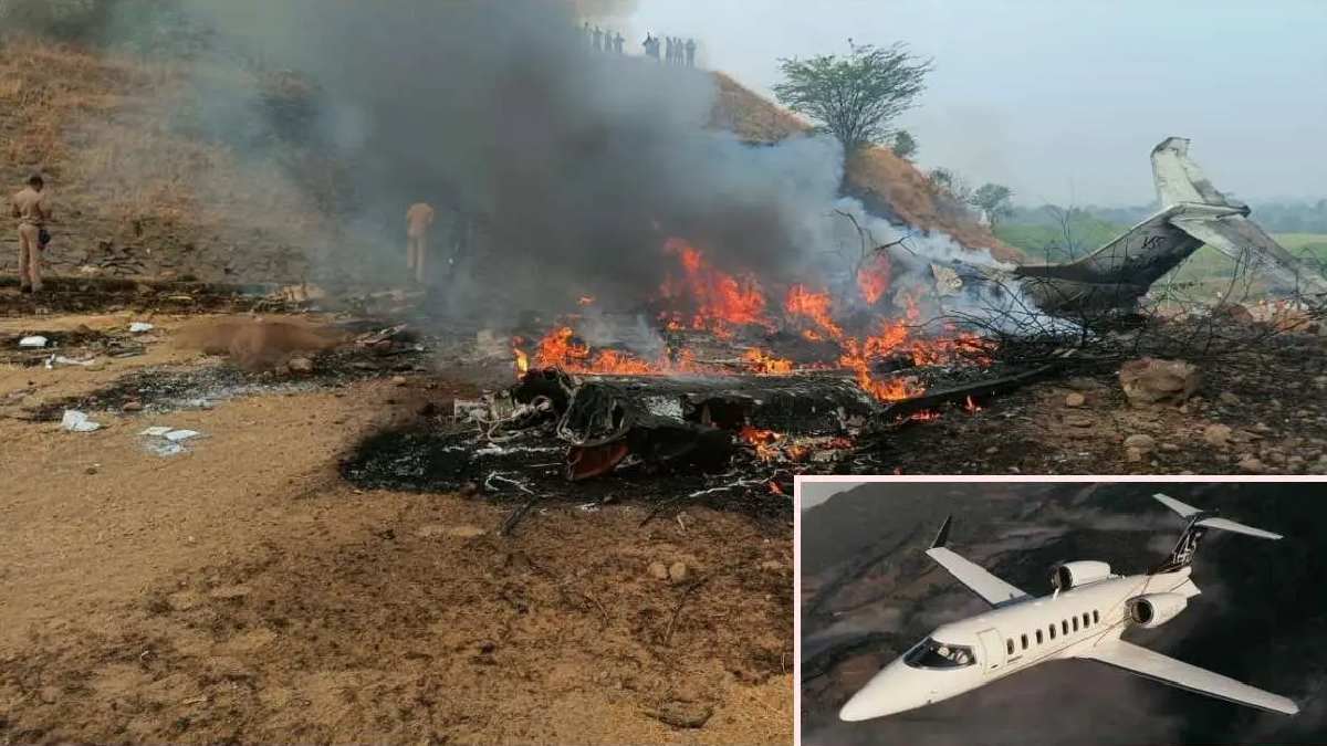 Ajit Pawar VSR Plane Crash