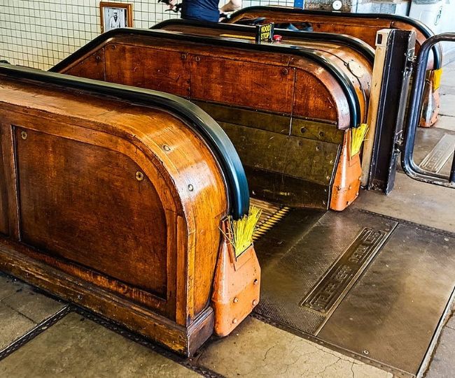 Wooden Escalator in Belgium is Still Operational