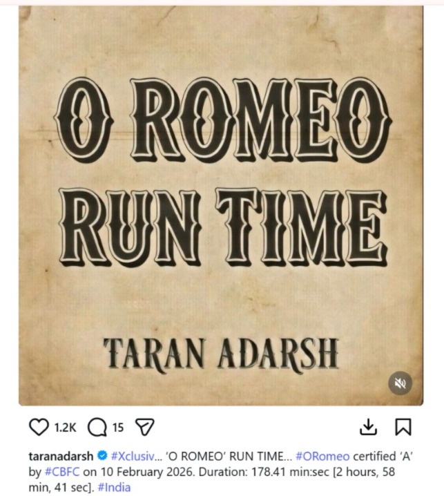 o romeo certificate