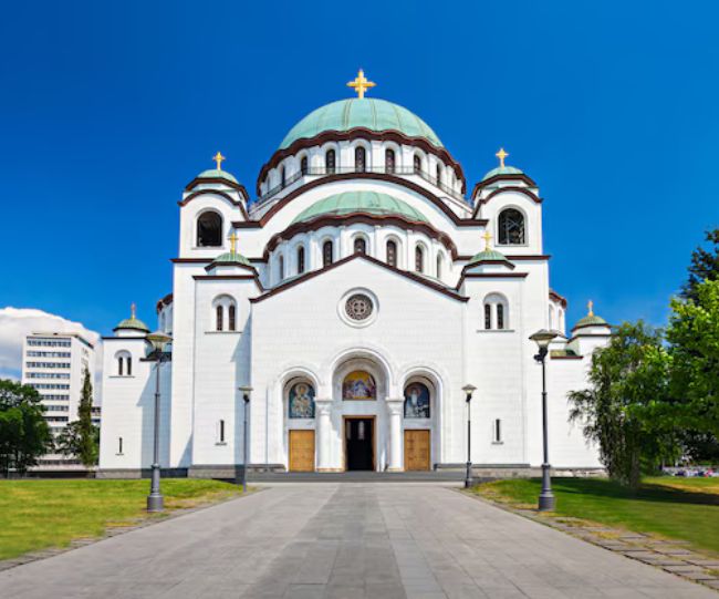 Inside Saint Sava