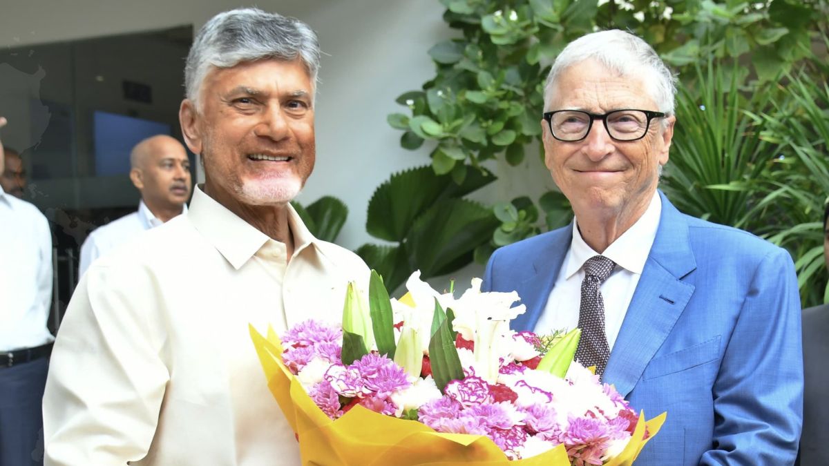 Bill Gates plane in Andhra Pradesh (1)