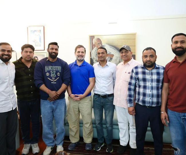 Rahul Gandhi And Kotdwar Deepak